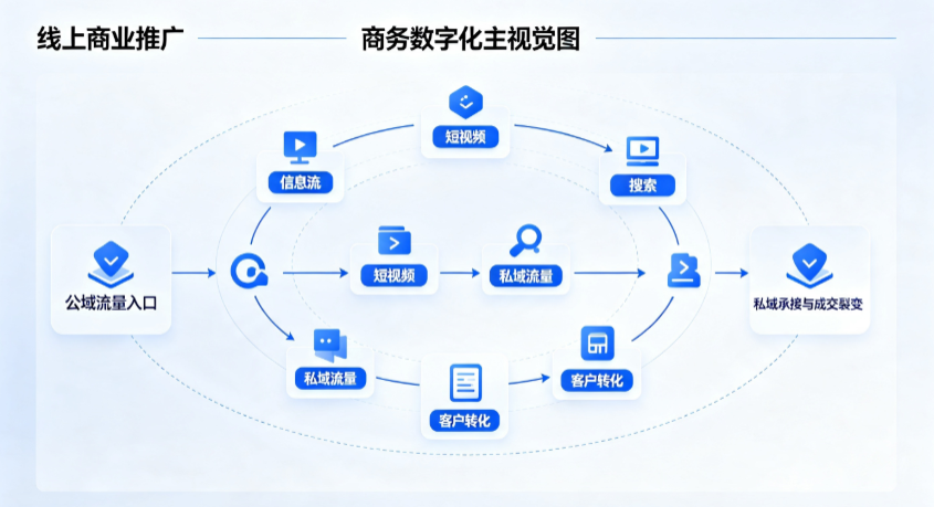 鸡泽县线上商业推广怎么做？全域流量闭环搭建与低成本转化实战指南